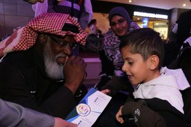 The participation of the Friends of Disabled Team