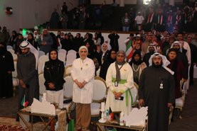 Celebration of kuwait national day and liberation day