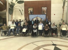 Honoring the participants in the Disability and Inclusion Workshop