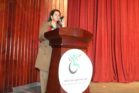 A speech by the Director General of the Public Authority for Disability Affairs in the celebration of the Kuwaiti National Day and Liberation Day