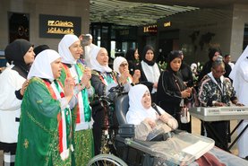 Participation of training classes students